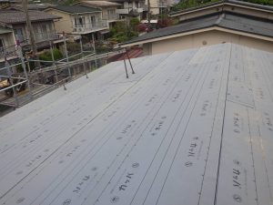 屋根修理（カバー工法）　京都市伏見区(3)