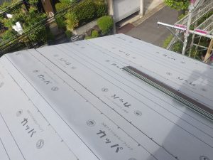 屋根修理（カバー工法）　京都市伏見区⑤