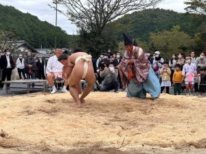 三役相撲　平岡八幡宮②（番外編）