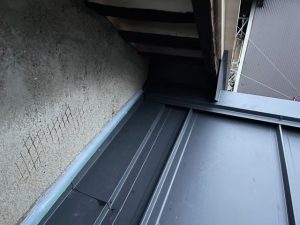 屋根の葺き替え工事　⑧　京都市上京区（施行編）