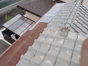 屋根の風害