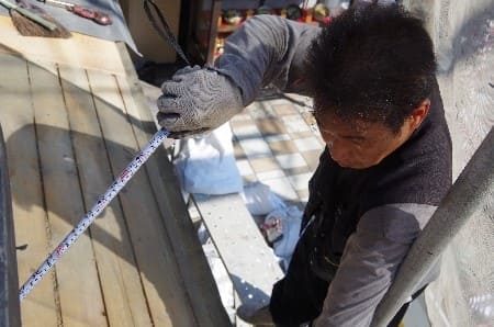 京都市東山区 屋根の葺き替え工事